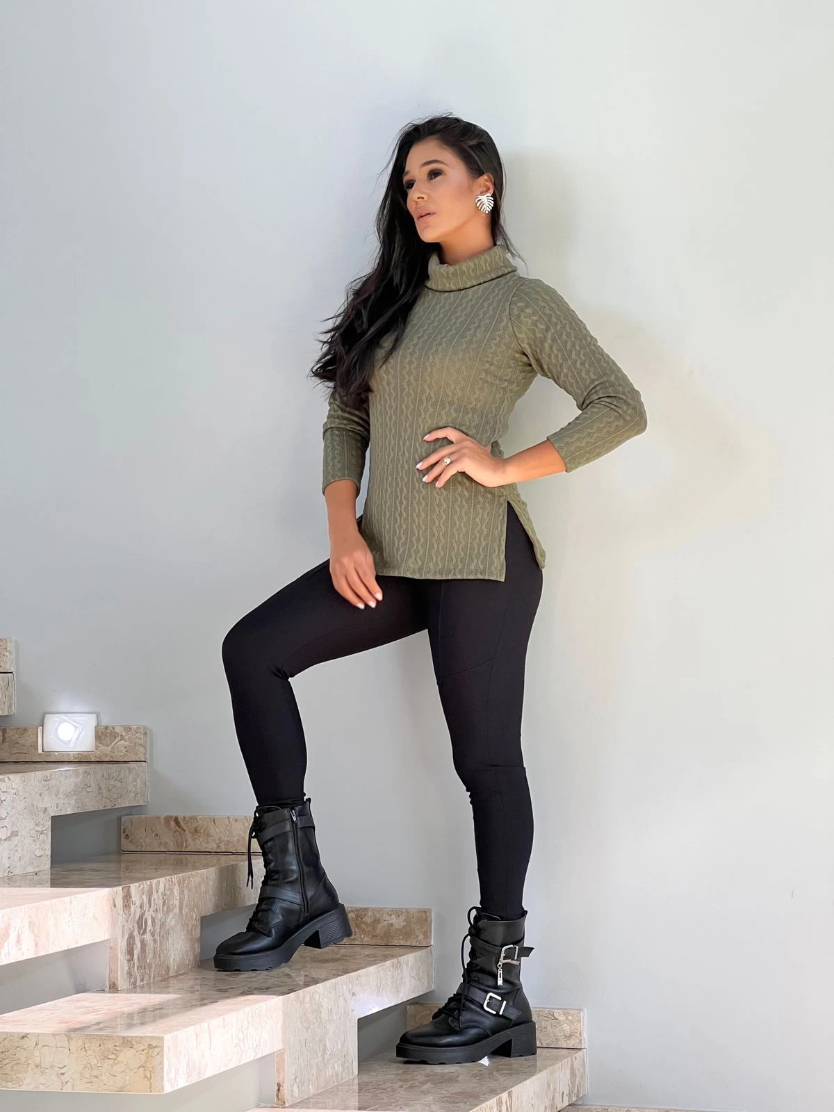Blusa Golinha Rolê e Fendas nas laterais