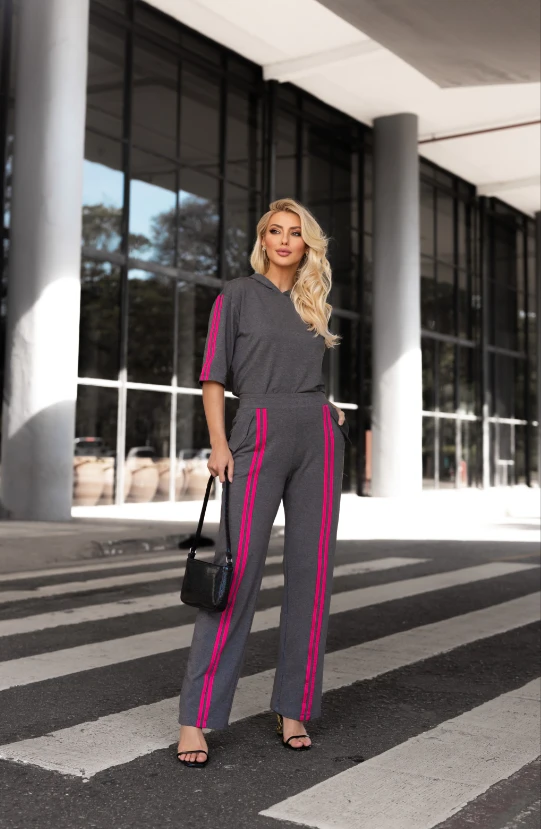 Conjunto Urban Sport com Listras Laterais